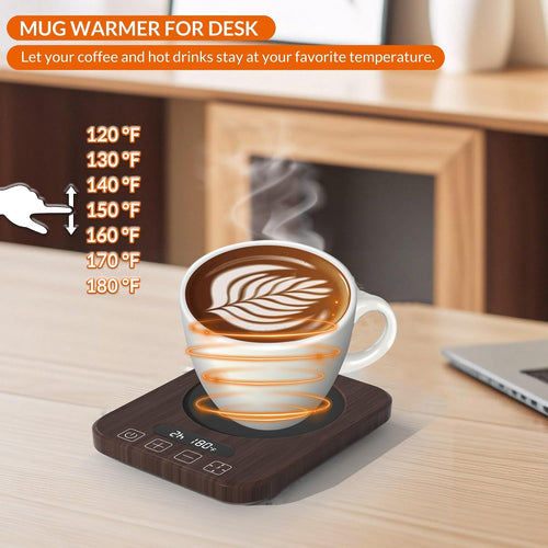Coffee Mug Warmer,Cup Warmer with 7 Temp Settings,8H Auto Shut off ...