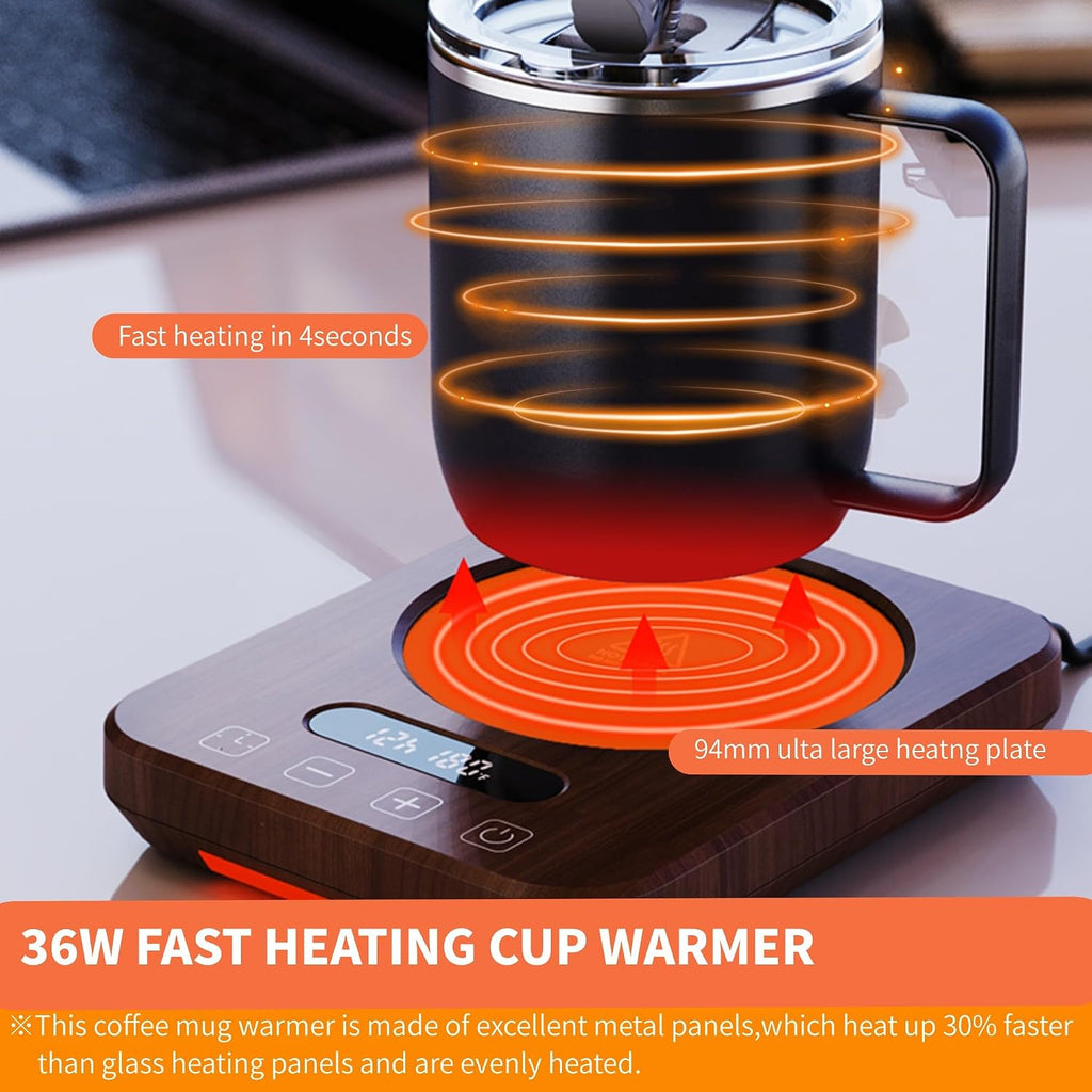 Coffee Mug Warmer,Cup Warmer with 7 Temp Settings,8H Auto Shut off ...